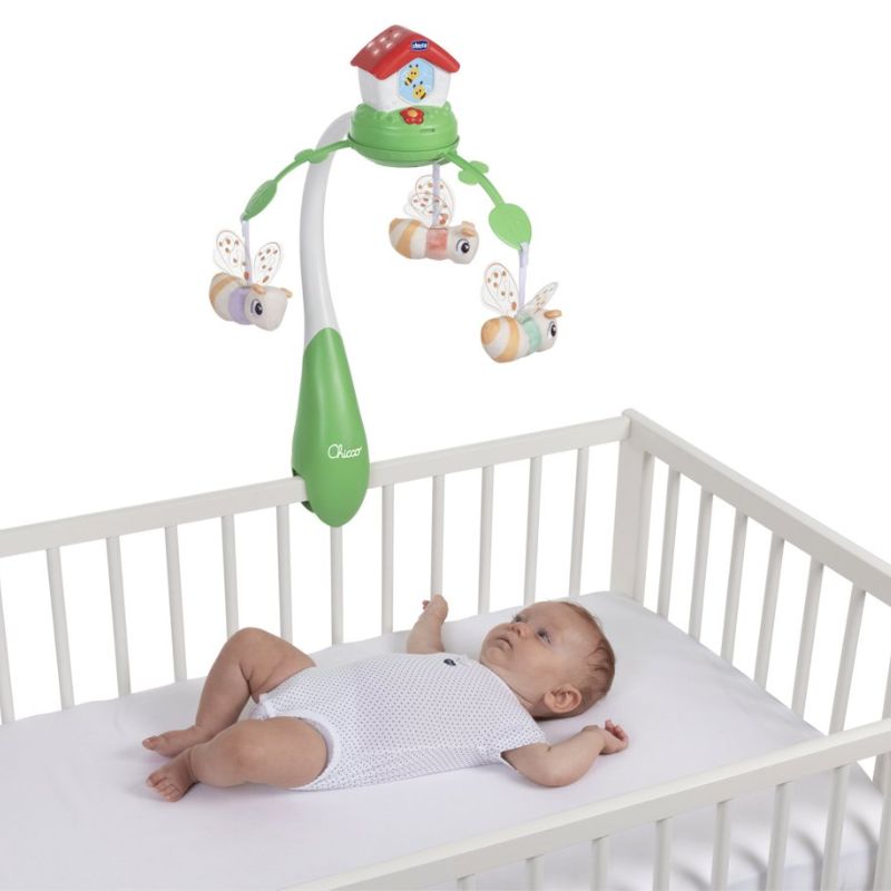 Chicco Βρεφικό Παιχνίδι Κούνιας Για 0+ Μηνών Καρουζέλ Μελισσούλες