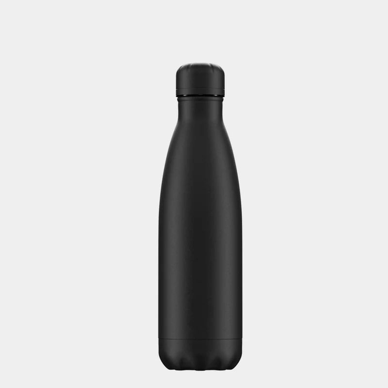 Chilly's Θερμός Υγρών 500ml Monochrome Black