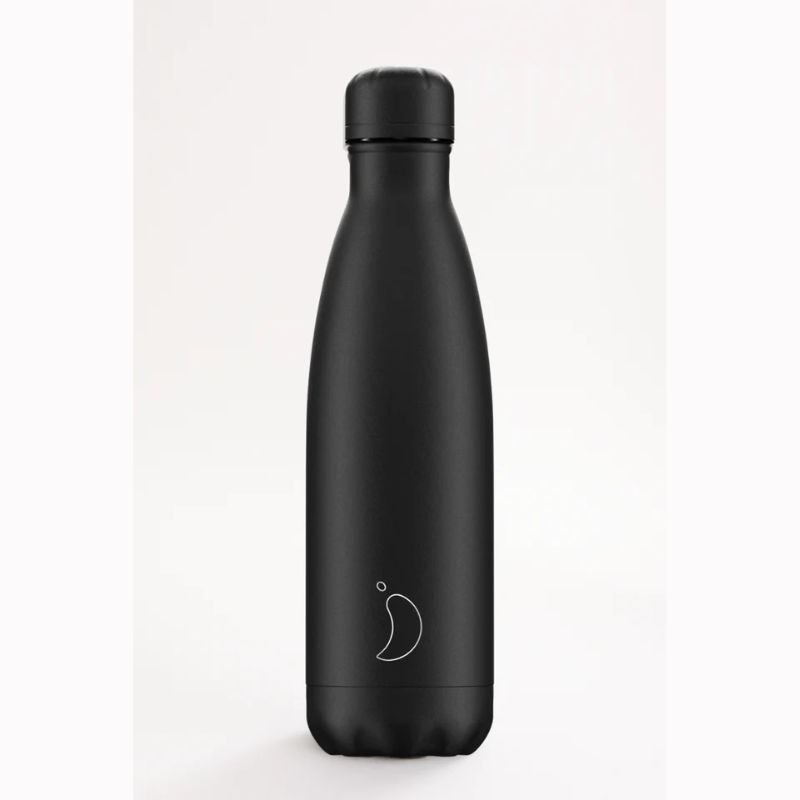 Chilly's Θερμός Υγρών 500ml Monochrome Black