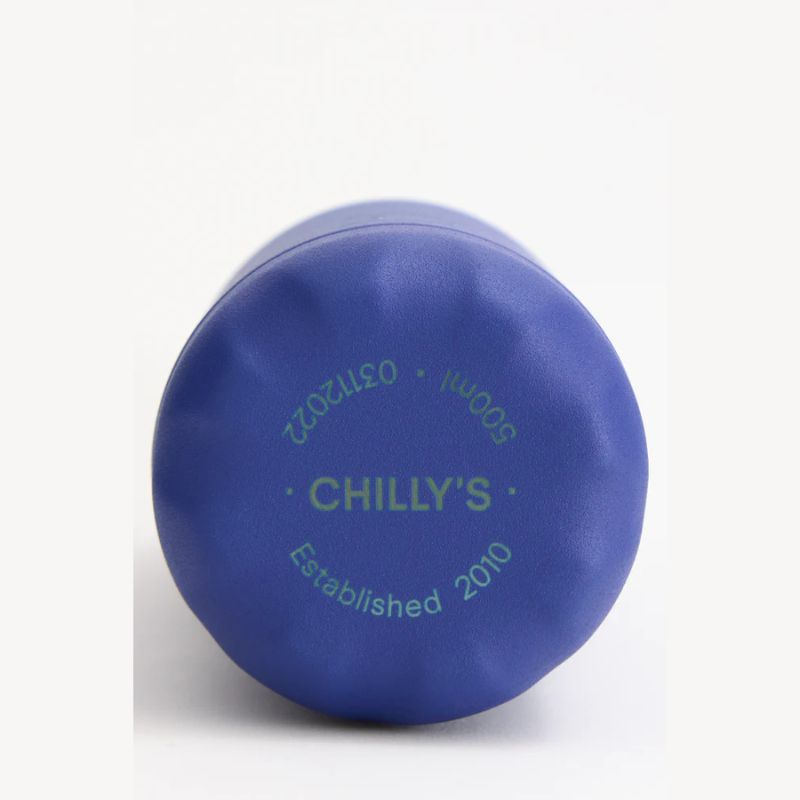 Chilly's Θερμός Υγρών 500ml Matte Blue