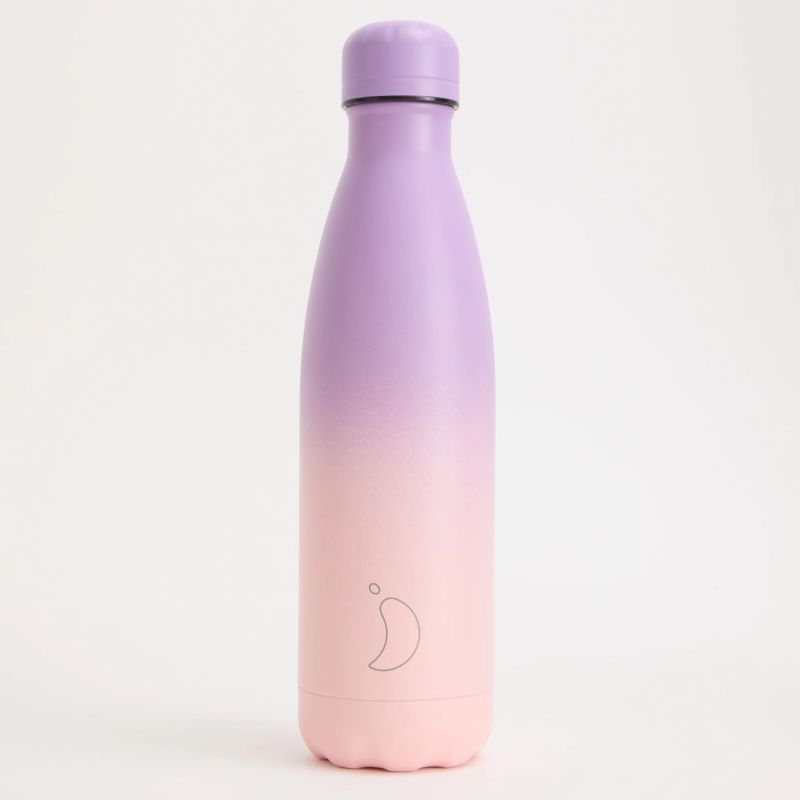 Chilly's Θερμός Υγρών 500ml Gradient Peach Purple