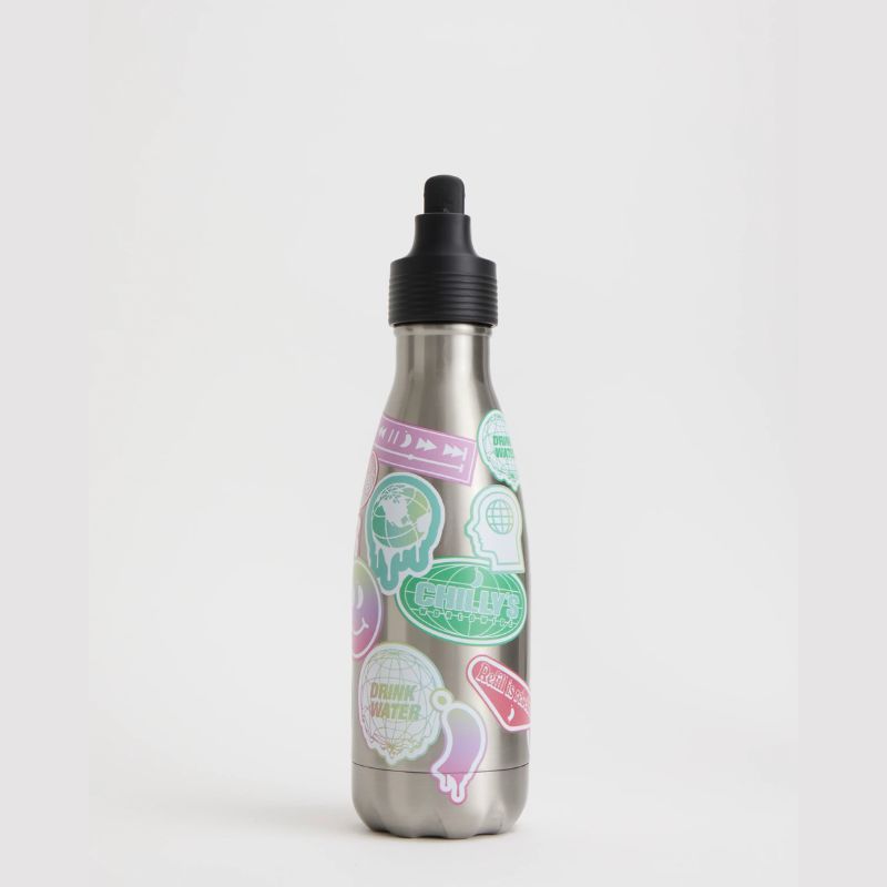 Chilly's Θερμός Υγρών 350ml Refill Rebel Kids