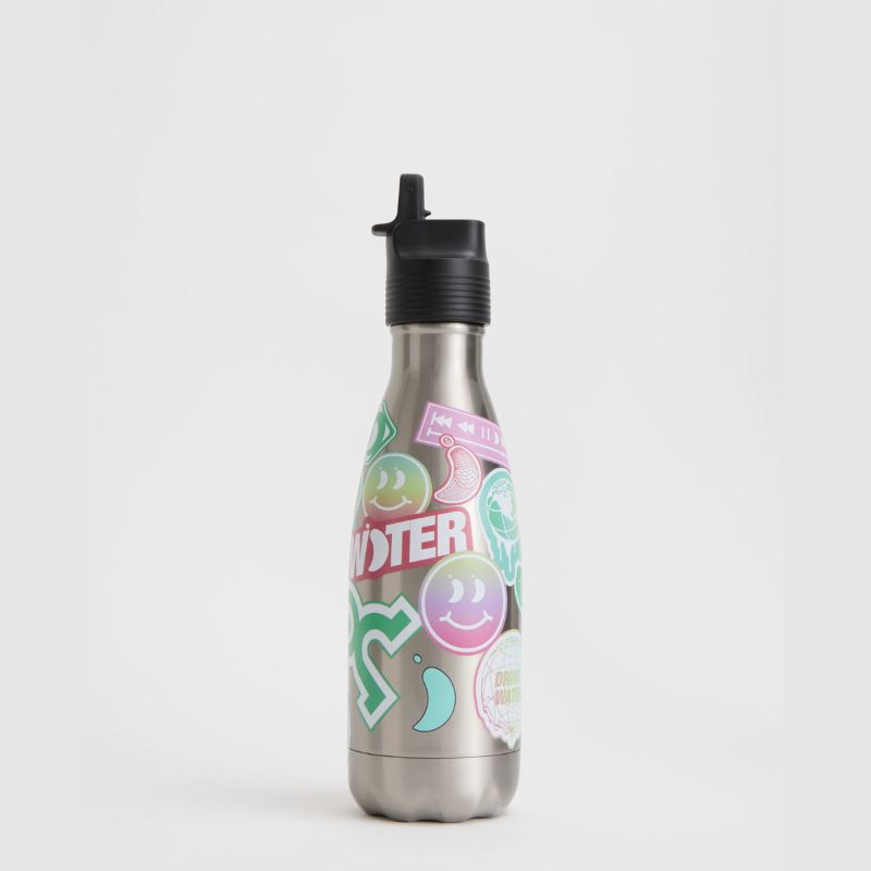 Chilly's Θερμός Υγρών 350ml Refill Rebel Kids