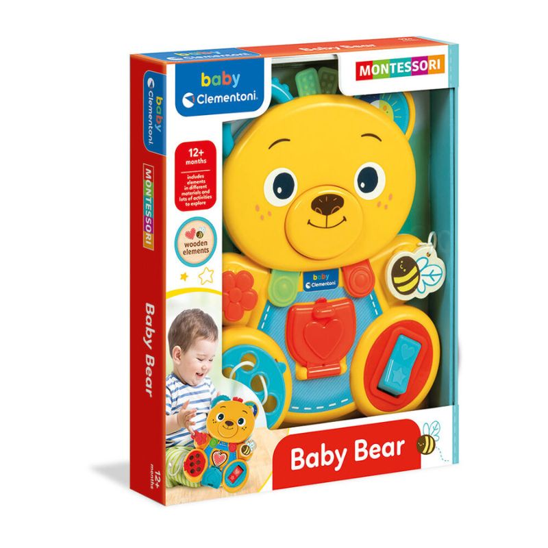 Clementoni Baby Βρεφικό Παιχνίδι Για 12+ Μηνών Baby Bear