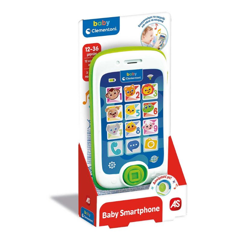 Baby Clementoni Βρεφικό Παιχνίδι Για 12-36 Μηνών Baby Smartphone