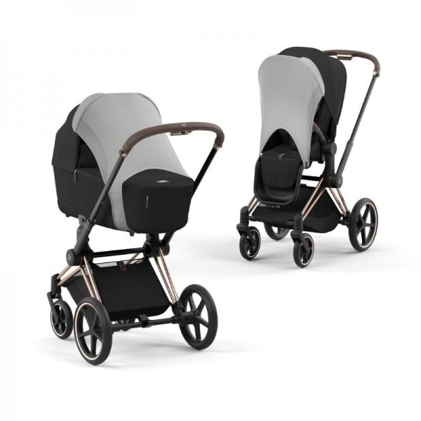 Cybex Platinum Kαλοκαιρινή Ηλιοπροστασία Light Grey | light grey