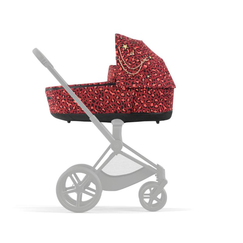Cybex Priam Lux Πορτ-Μπεμπέ By Alec Volkel Rosenrot Red | dark red
