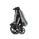 Cybex Balios S Lux Set S Καρότσι Sky Blue | light blue, Πορτ Μπεμπέ Sky Blue | light blue, Κάθισμα Αυτοκινήτου Aton B2 Volcano Black | black και Αντάπτορες