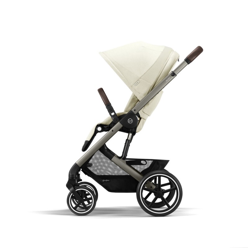 Cybex Balios S Lux Παιδικό Καρότσι TPK Seashell Beige | light beige
