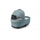 Cybex Balios S Lux Set S Καρότσι Sky Blue | light blue, Πορτ Μπεμπέ Sky Blue | light blue, Κάθισμα Αυτοκινήτου Aton B2 Volcano Black | black και Αντάπτορες