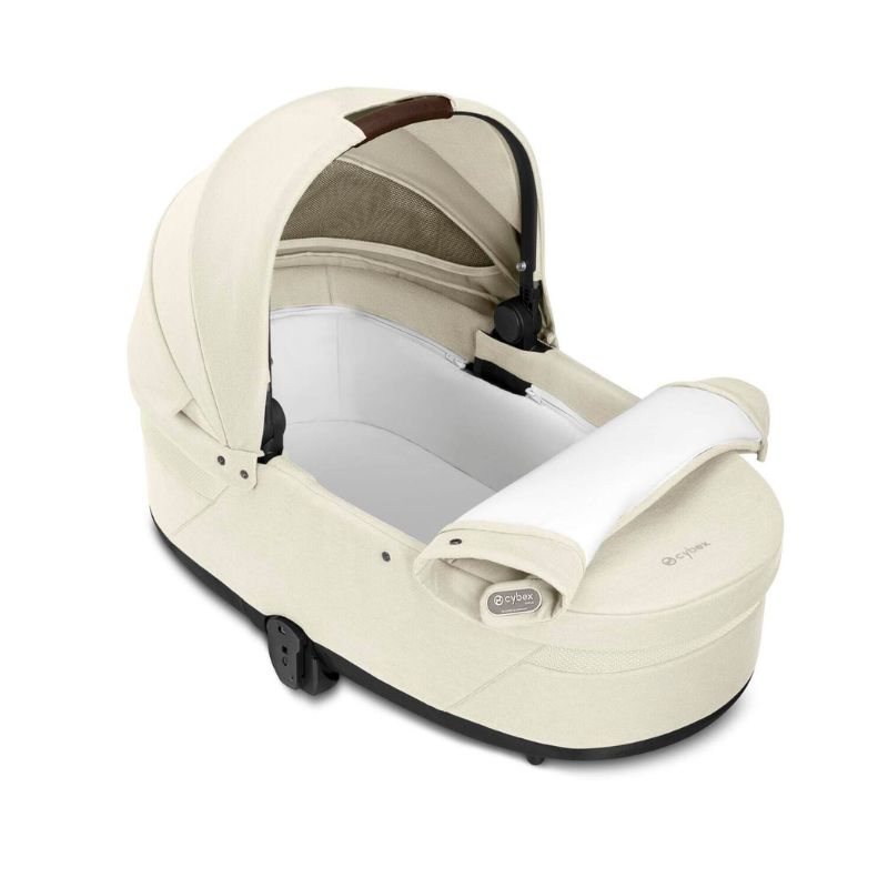 Cybex Balios S Lux Set S Καρότσι, Πορτ Μπεμπέ, Κάθισμα Αυτοκινήτου Cloud G i-Size Plus και Αντάπτορες Seashell Beige | light beige