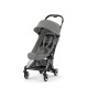 Cybex Coya Ελαφρύ Βρεφικό Καρότσι Mirage Grey | dark grey Με Σκελετό Chrome Dark Brown | chrome