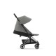 Cybex Coya Ελαφρύ Βρεφικό Καρότσι Mirage Grey | dark grey Με Σκελετό Chrome Dark Brown | chrome