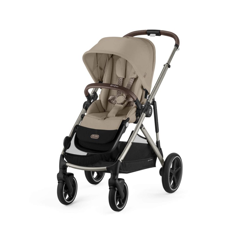 Cybex Gazelle S TPE Βρεφικό Καρότσι Διδύμων Με 1 Θέση Almond Beige | beige