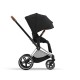 Cybex Priam Βρεφικό Καρότσι Sepia Black | black Με Σκελετό Chrome Brown | chrome