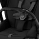 Cybex Priam Βρεφικό Καρότσι Sepia Black | black Με Σκελετό Chrome Black | chrome