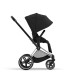 Cybex Priam Βρεφικό Καρότσι Sepia Black | black Με Σκελετό Chrome Black | chrome