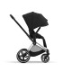 Cybex Priam Βρεφικό Καρότσι Sepia Black | black Με Σκελετό Chrome Black | chrome