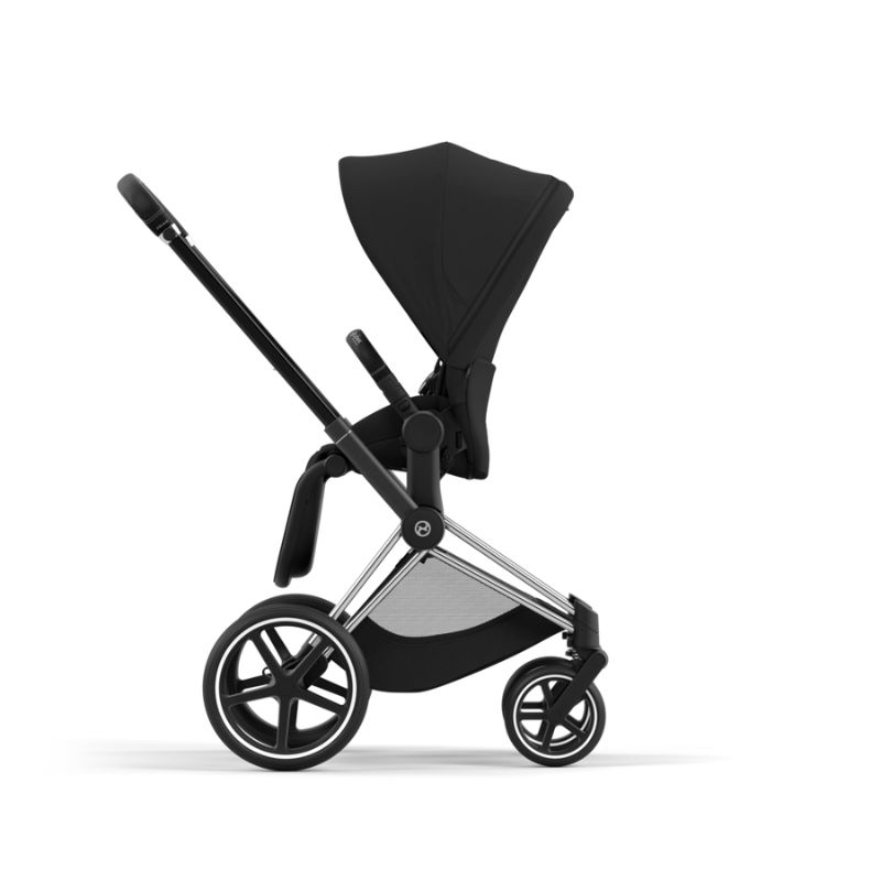 Cybex Priam Βρεφικό Καρότσι Sepia Black | black Με Σκελετό Chrome Black | chrome