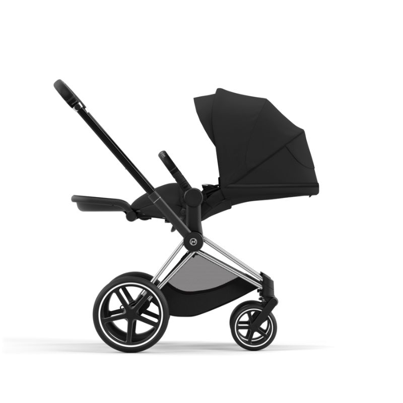 Cybex Priam Βρεφικό Καρότσι Sepia Black | black Με Σκελετό Chrome Black | chrome