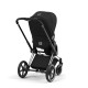 Cybex Priam Βρεφικό Καρότσι Sepia Black | black Με Σκελετό Chrome Black | chrome