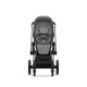 Cybex Priam Βρεφικό Καρότσι Mirage Grey | dark grey Με Σκελετό Chrome Black | chrome