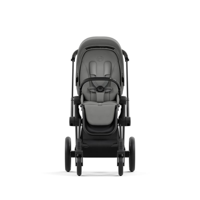 Cybex Priam Βρεφικό Καρότσι Mirage Grey | dark grey Με Σκελετό Matt Black | black