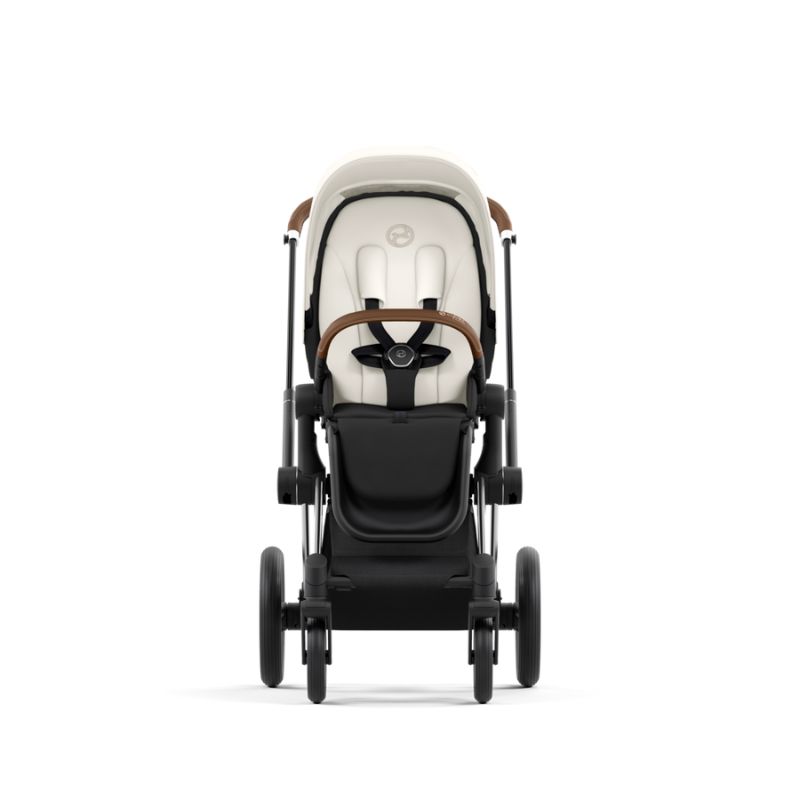 Cybex Priam Βρεφικό Καρότσι Off White | light beige Με Σκελετό Chrome Brown | chrome