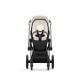 Cybex Priam Βρεφικό Καρότσι Off White | light beige Με Σκελετό Chrome Brown | chrome