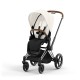 Cybex Priam Βρεφικό Καρότσι Off White | light beige Με Σκελετό Chrome Brown | chrome