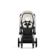 Cybex Priam Βρεφικό Καρότσι Off White | light beige Με Σκελετό Chrome Black | chrome