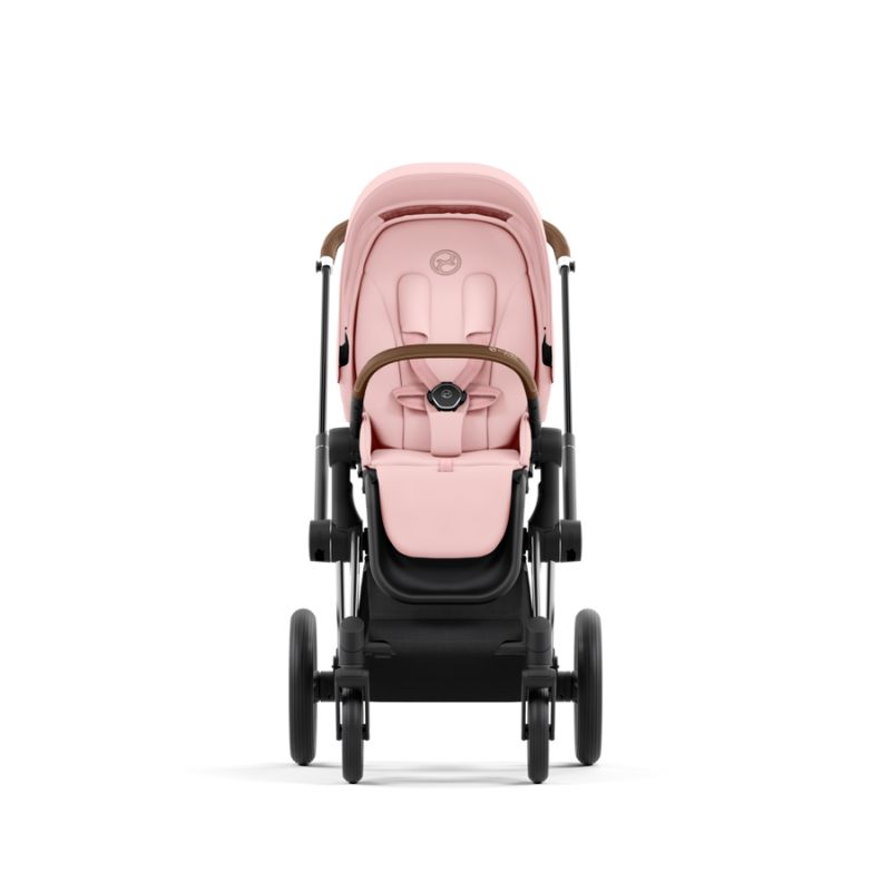 Cybex Priam Βρεφικό Καρότσι Peach Pink | light pink Με Σκελετό Chrome Brown | chrome
