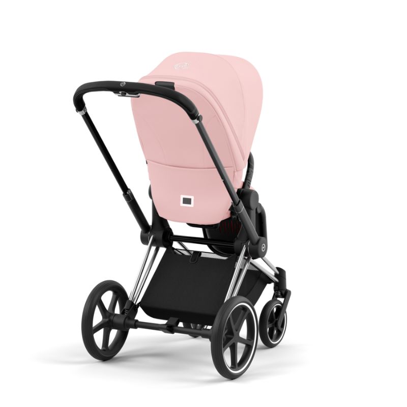 Cybex Priam Βρεφικό Καρότσι Peach Pink | light pink Με Σκελετό Chrome Black | chrome