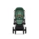 Cybex Priam Βρεφικό Καρότσι Leaf Green | dark green Με Σκελετό Chrome Brown | chrome