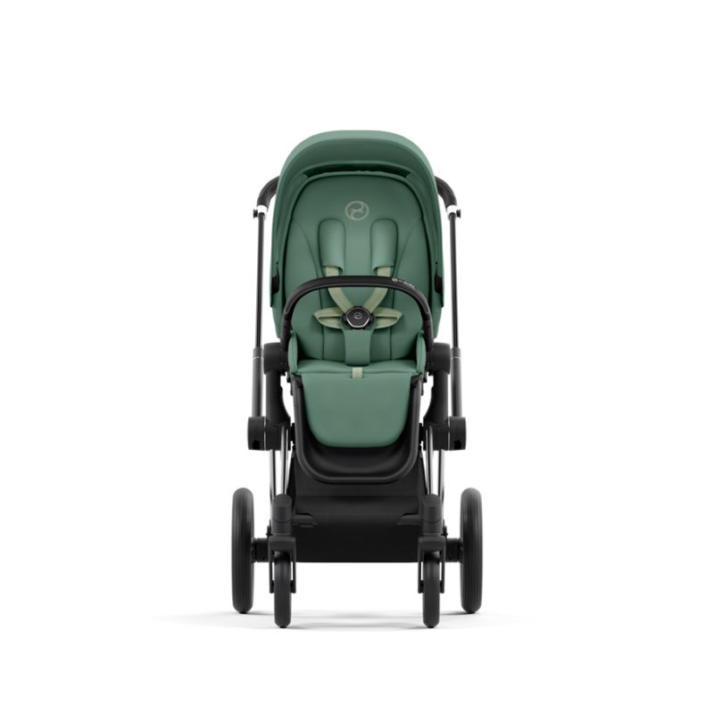 Cybex Priam Βρεφικό Καρότσι Leaf Green | dark green Με Σκελετό Chrome Black | chrome