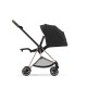 Cybex Mios Βρεφικό Καρότσι Sepia Black | black Με Σκελετό Rosegold | rosegold
