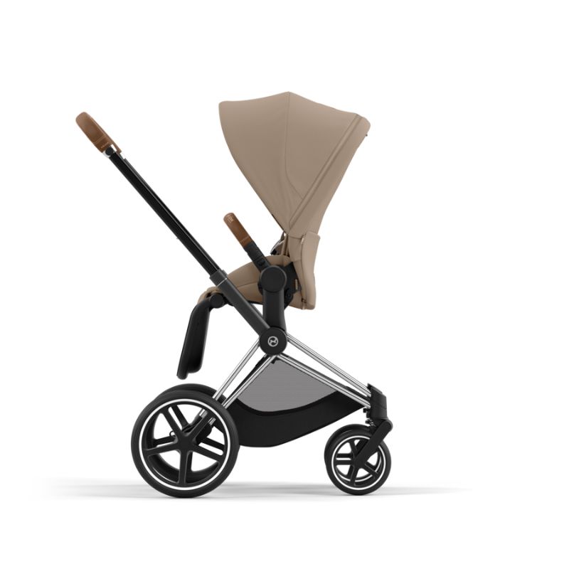 Cybex Priam Βρεφικό Καρότσι Cozy Beige | beige Με Σκελετό Chrome Brown | chrome