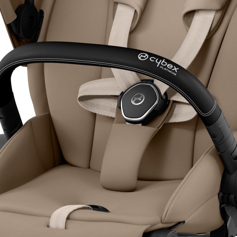 Cybex Priam Βρεφικό Καρότσι Cozy Beige | beige Με Σκελετό Chrome Black | chrome