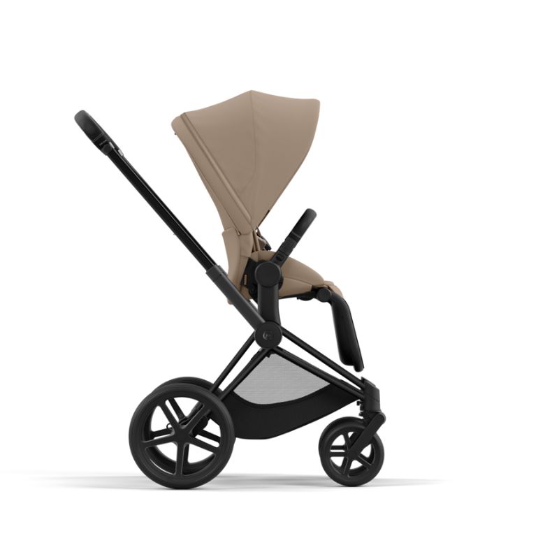 Cybex Priam Βρεφικό Καρότσι Cozy Beige | beige Με Σκελετό Matt Black | black