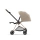 Cybex Mios Βρεφικό Καρότσι Cozy Beige | beige Με Σκελετό Rosegold | rosegold