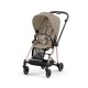 Cybex Mios Βρεφικό Καρότσι Cozy Beige | beige Με Σκελετό Rosegold | rosegold