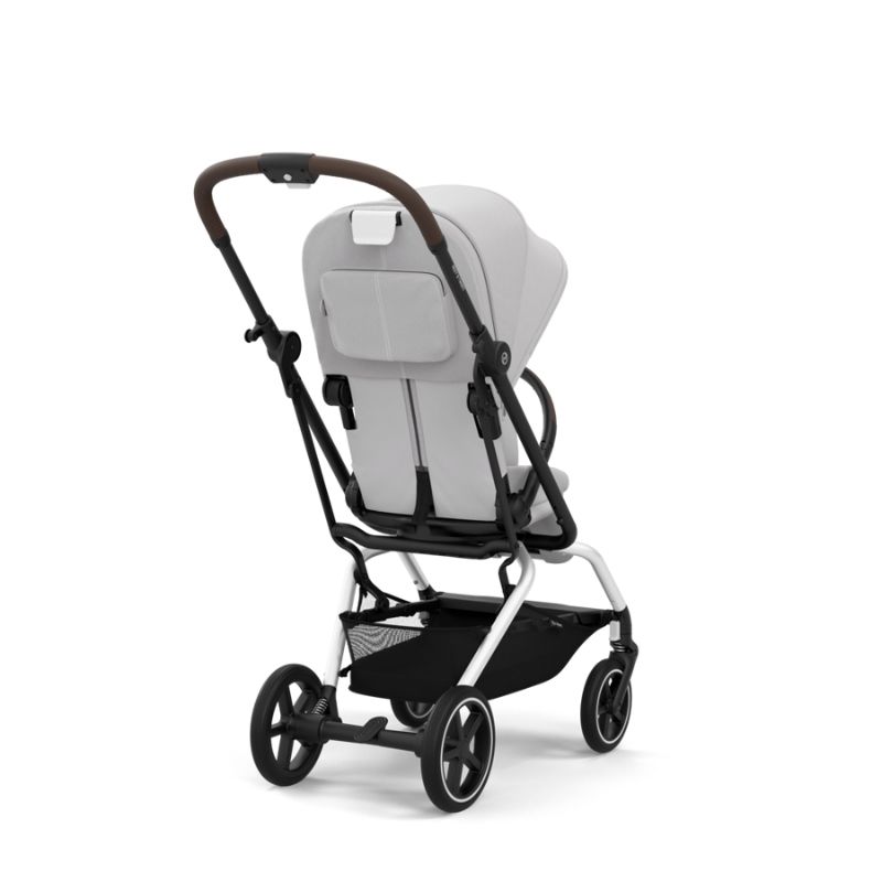 Cybex Eezy S Twist +2 Ελαφρύ Βρεφικό Καρότσι SLV Fog Grey | light grey