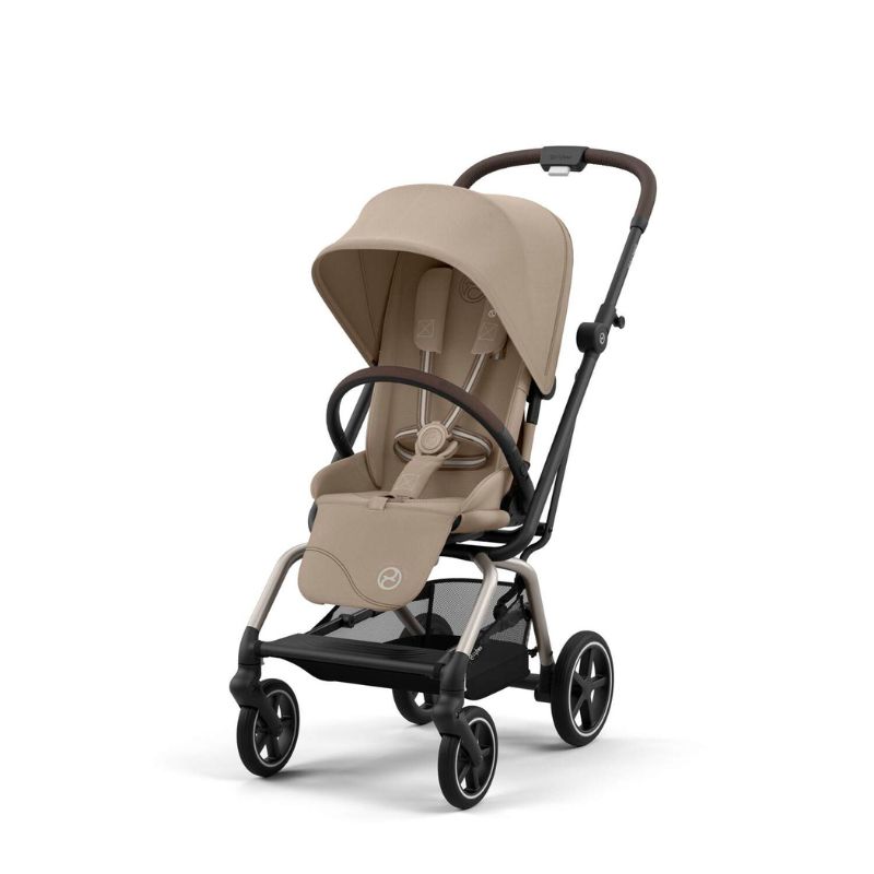 Cybex Eezy S Twist +2  Ελαφρύ Βρεφικό Καρότσι Almond Beige | beige