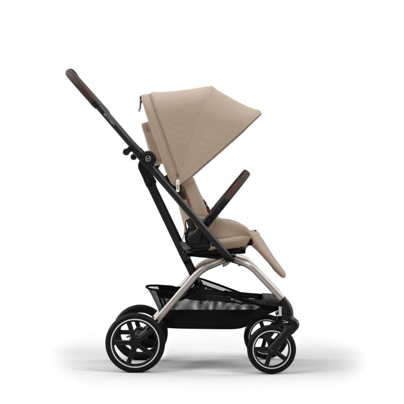 Cybex Eezy S Twist +2  Ελαφρύ Βρεφικό Καρότσι Almond Beige | beige
