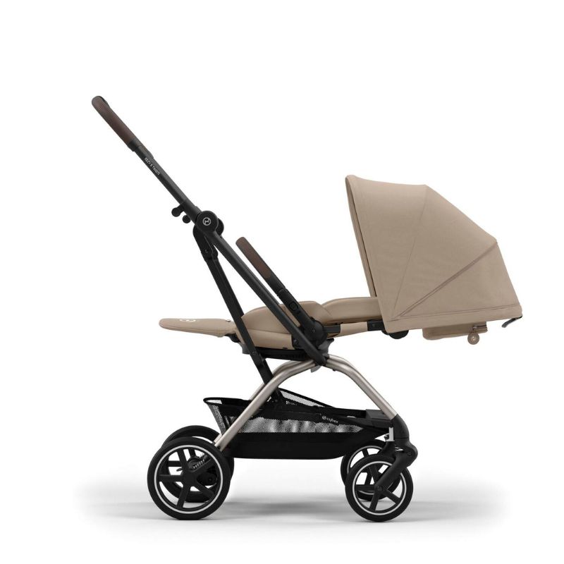 Cybex Eezy S Twist +2  Ελαφρύ Βρεφικό Καρότσι Almond Beige | beige