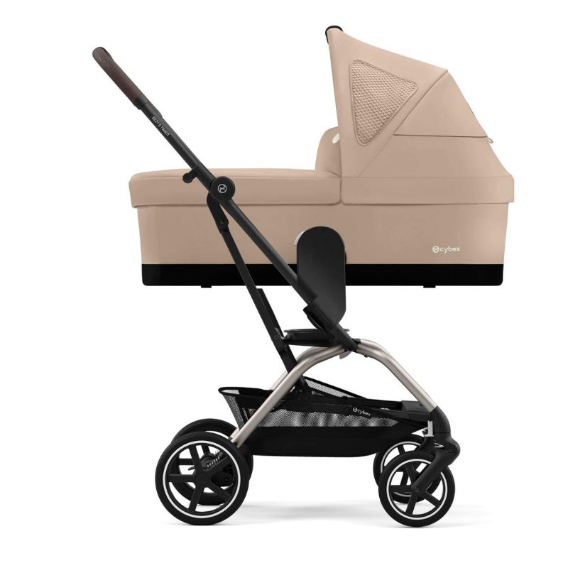 Cybex Eezy S Twist +2  Ελαφρύ Βρεφικό Καρότσι Almond Beige | beige