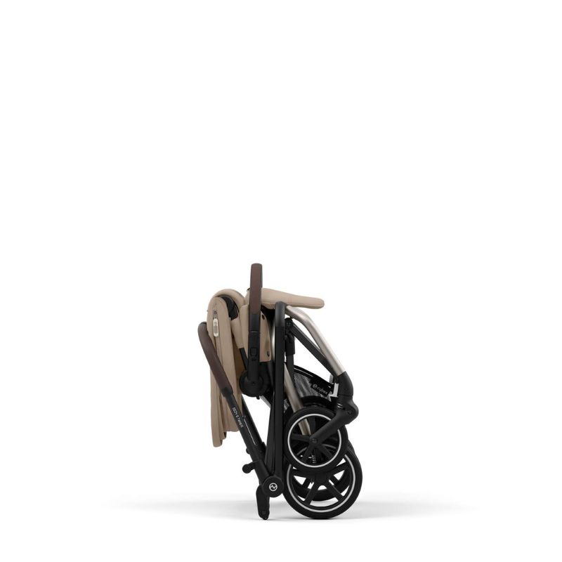 Cybex Eezy S Twist +2  Ελαφρύ Βρεφικό Καρότσι Almond Beige | beige