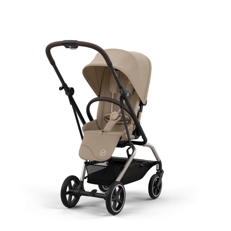 Cybex Eezy S Twist +2  Ελαφρύ Βρεφικό Καρότσι Almond Beige | beige