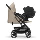 Cybex Beezy Ελαφρύ Καρότσι BLK Almond Beige | beige