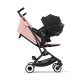 Cybex Libelle Καρότσι BLK Candy Pink | light pink